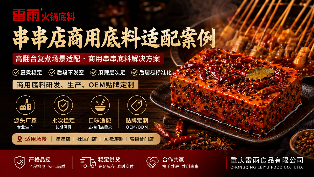 串串店商用底料适配案例