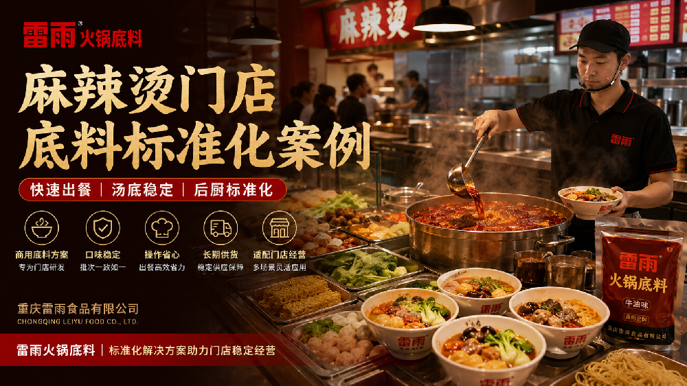 麻辣烫门店底料标准化案例