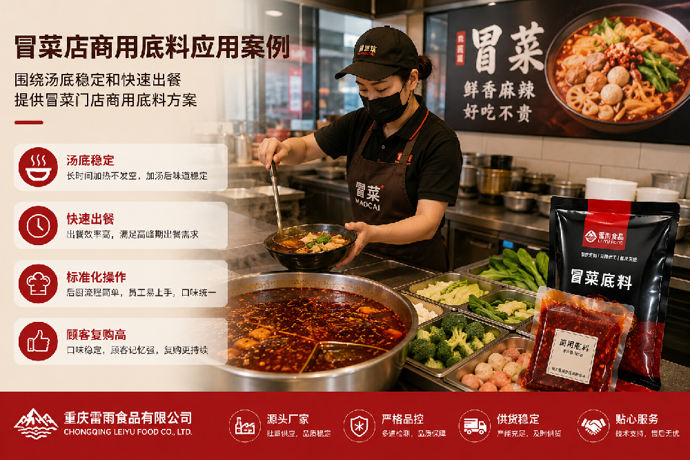 冒菜店商用底料应用案例